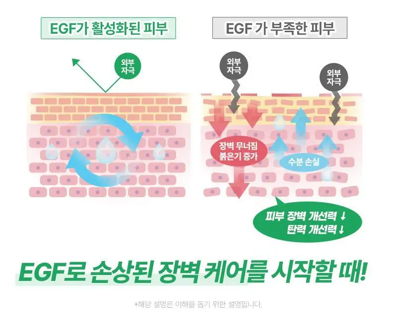 [장벽탄력/화잘먹] 지피덤 셀트리온EGF 스킨베리어 크림에센스 밀키토너 150ml 상세페이지 8